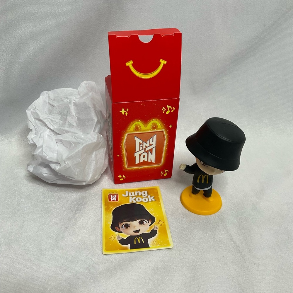 NIB McDonald’s Tinytan x BTS 2025 Happy Meal Toy Jung Kook